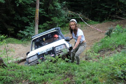 Z trasy rajdu Women's Challenge 4x4